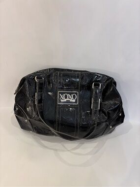 Y2K  XOXO black patent bag